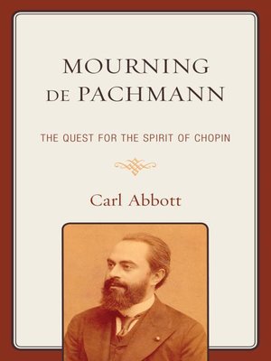 cover image of Mourning de Pachmann